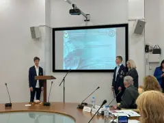 Ученики лицея на международной конференции